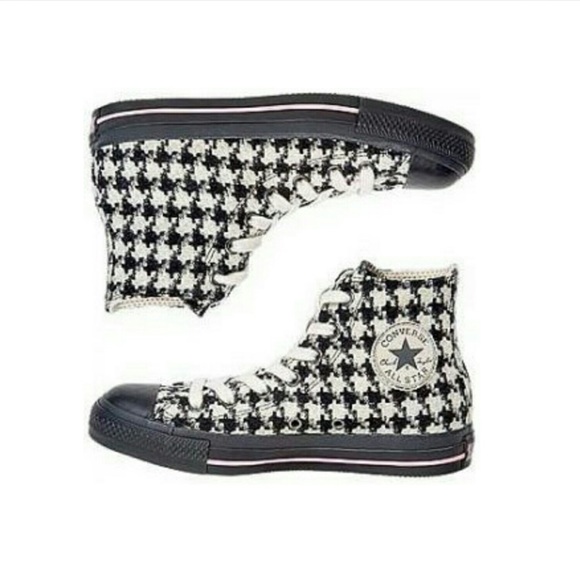 houndstooth converse